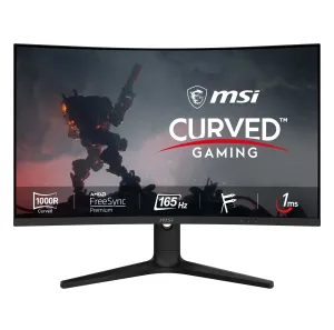 MSI Optix G271C 27" Full HD Curved Gaming Monitor - 165Hz, 1ms, VA, AMD FreeSync, Black