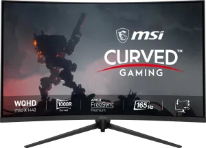 MSI Optix G271CQP 27" Full HD Gaming Monitor - 165Hz, 1ms, VA, AMD FreeSync, Height Adjustable, Black