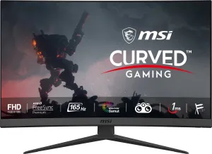 MSI Optix G27C6 27" Full HD Curved Gaming Monitor - 165Hz, 1ms, VA, AMD FreeSync, Black