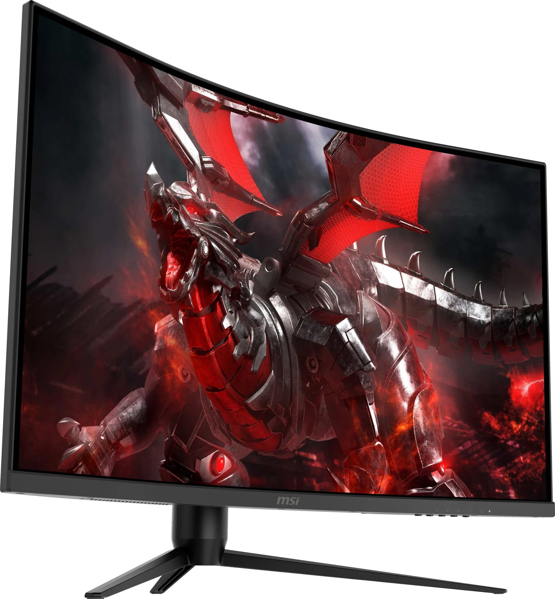MSI Optix G321CQP 31.5" Wide Quad HD Curved Gaming Monitor - 165Hz, 1ms, VA, AMD FreeSync, Height Adjustable, Black