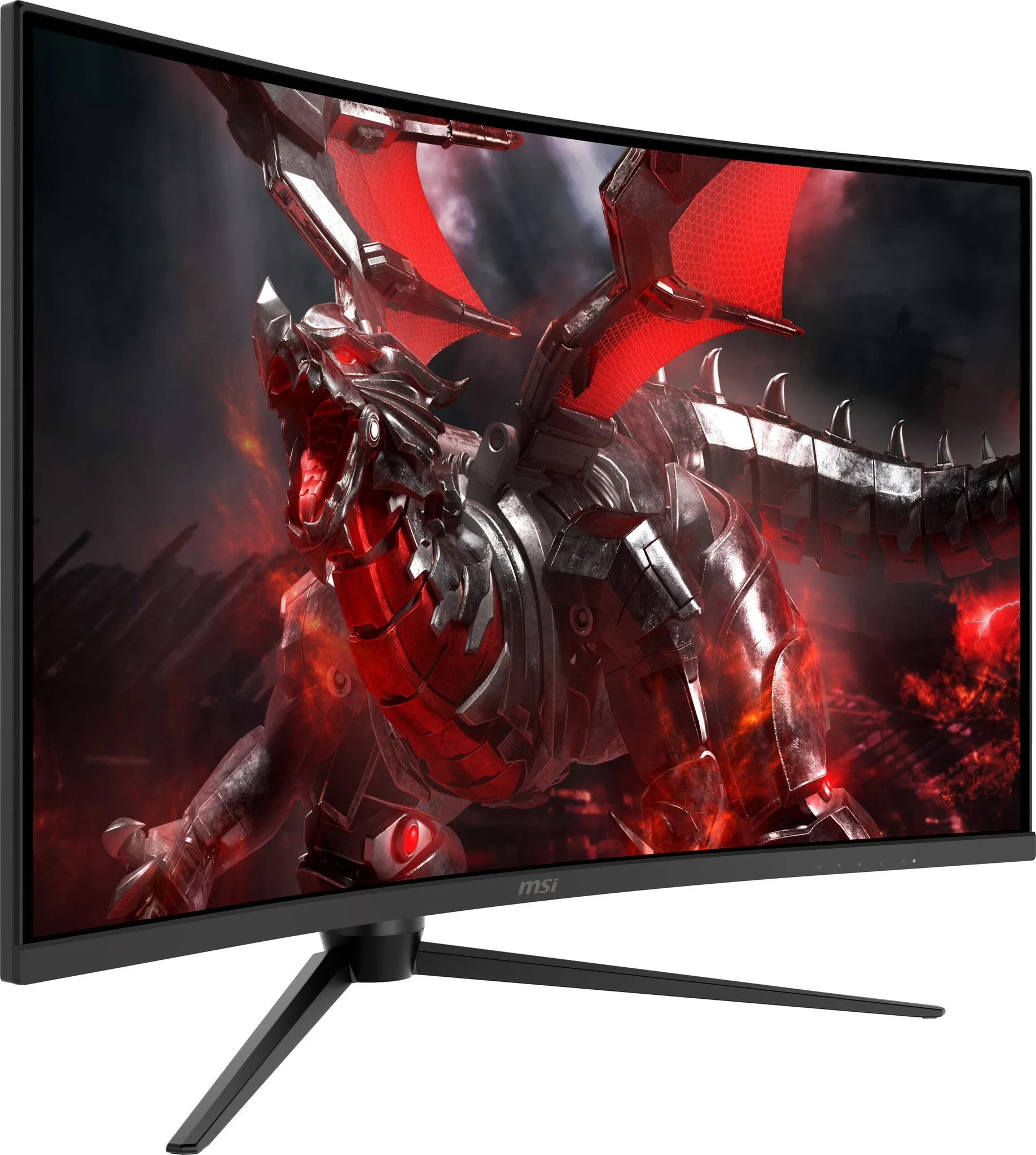 MSI Optix G321CQP 31.5" Wide Quad HD Curved Gaming Monitor - 165Hz, 1ms, VA, AMD FreeSync, Height Adjustable, Black