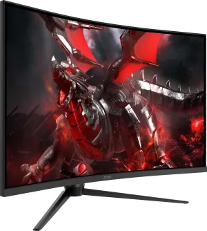 MSI Optix G321CQP 31.5" Wide Quad HD Curved Gaming Monitor - 165Hz, 1ms, VA, AMD FreeSync, Height Adjustable, Black