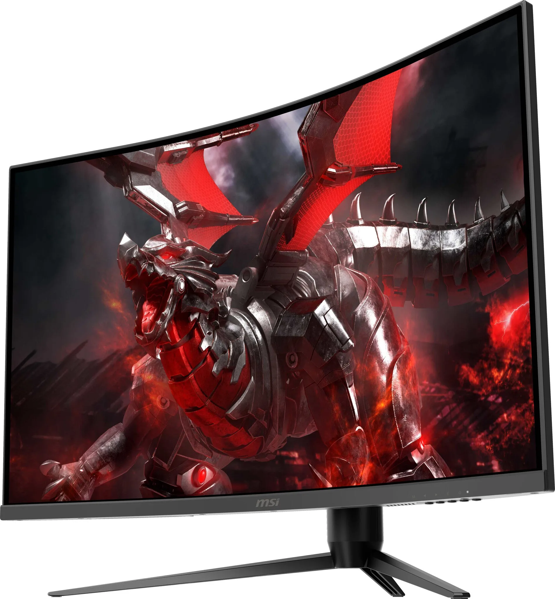 MSI Optix G321CQP 31.5" Wide Quad HD Curved Gaming Monitor - 165Hz, 1ms, VA, AMD FreeSync, Height Adjustable, Black