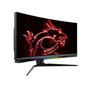 MSI Optix MEG381CQR PLUS 37.5" UltraWide Quad HD  Gaming Monitor - 175Hz, 1ms, IPS, G-SYNC Ultimate, Height Adjustable, Speakers, Black