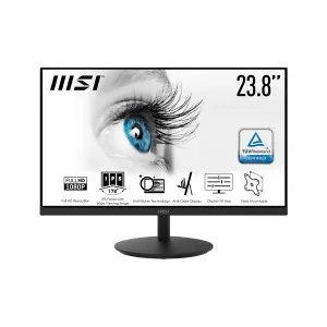 MSI Pro MP242 23.8" Full HD Monitor - 75Hz, 5ms, IPS, Speakers, Black