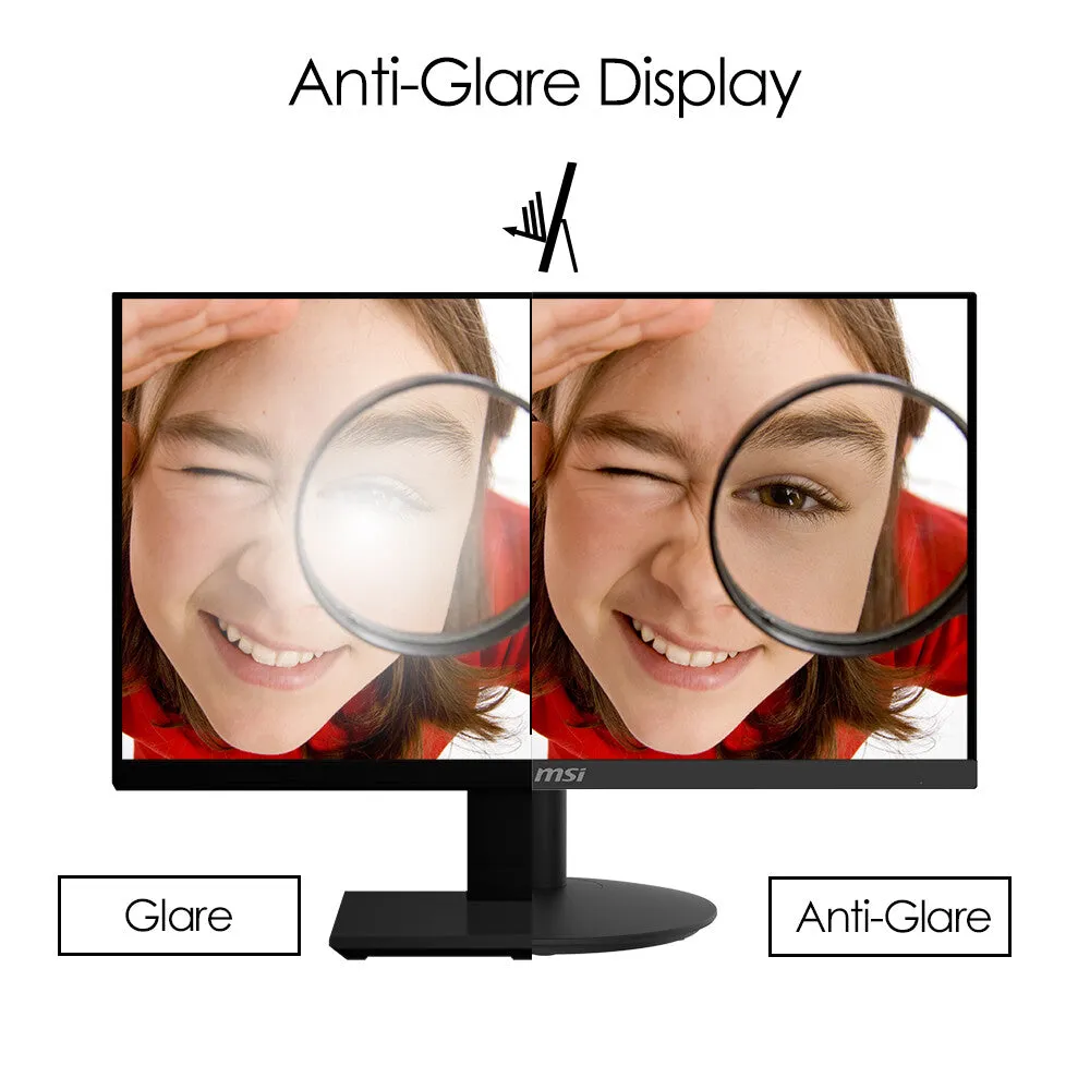 MSI Pro MP271 27" Full HD Monitor - 75Hz, 5ms, IPS, Speakers, Black