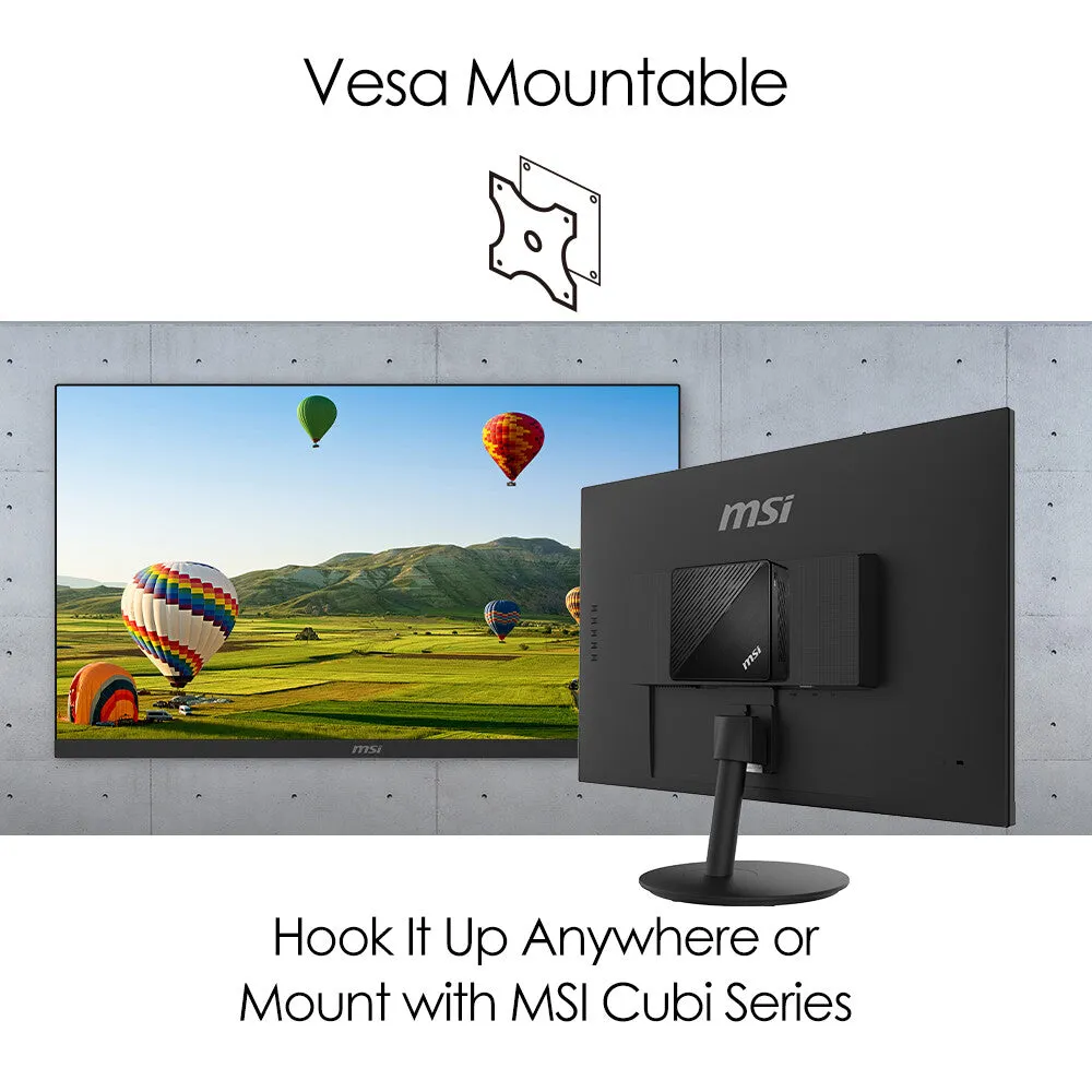 MSI Pro MP271 27" Full HD Monitor - 75Hz, 5ms, IPS, Speakers, Black