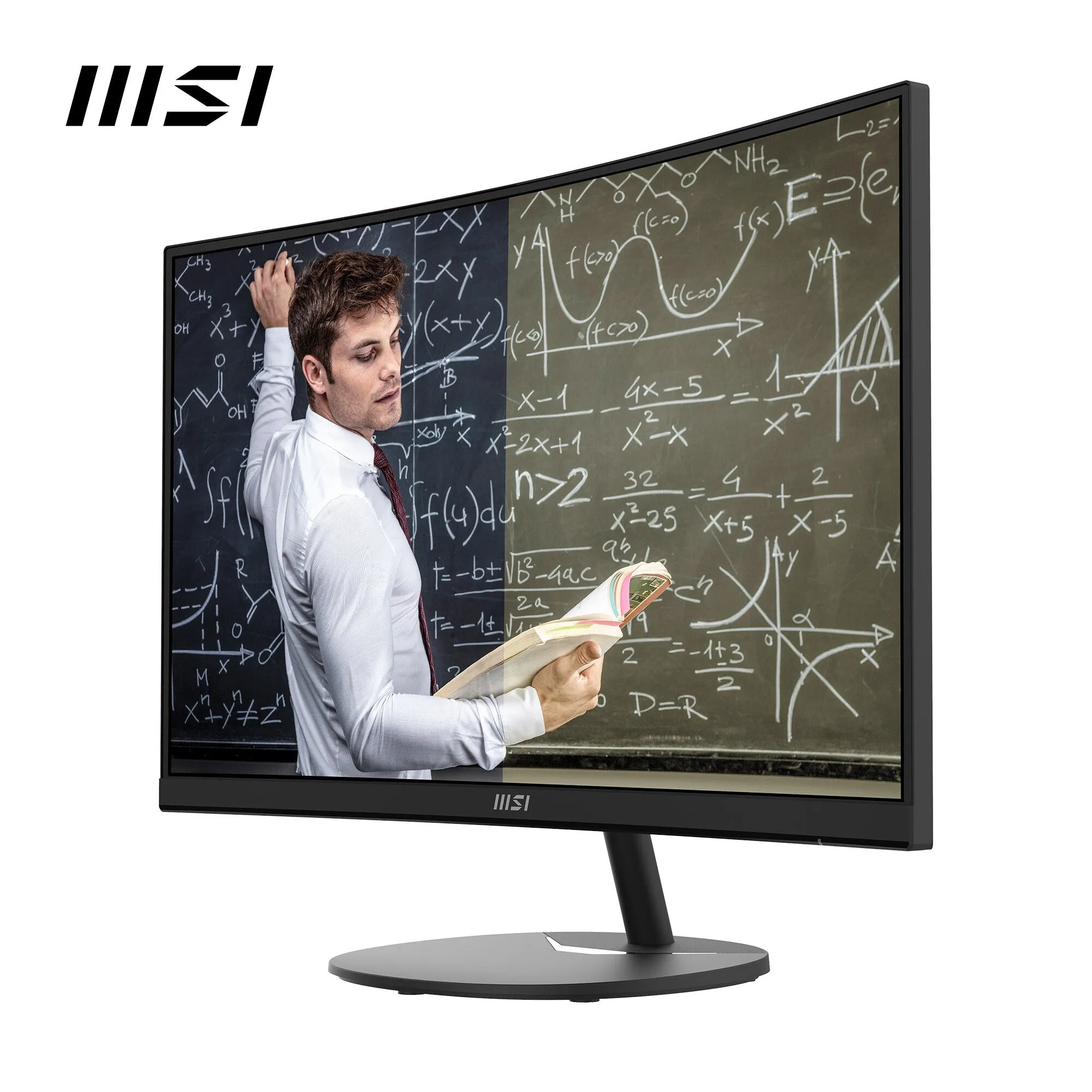 MSI Pro MP271CA 27" Full HD Curved Monitor - 75Hz, 5ms, VA, AMD FreeSync, Speakers, Black