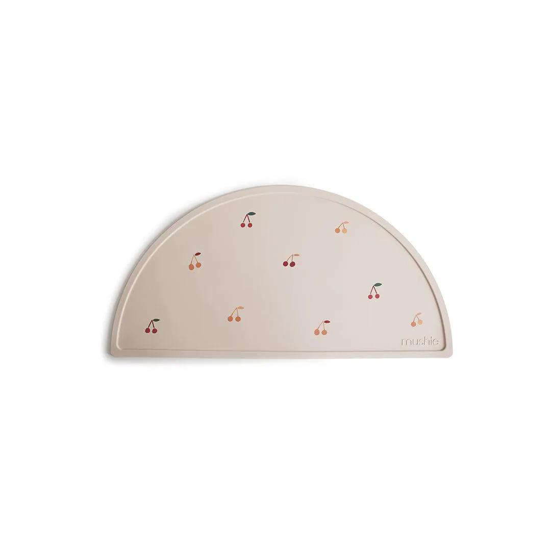 Mushie Silicone Mat - Cherries