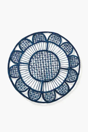 Navy Poppy Placemat Set of 4