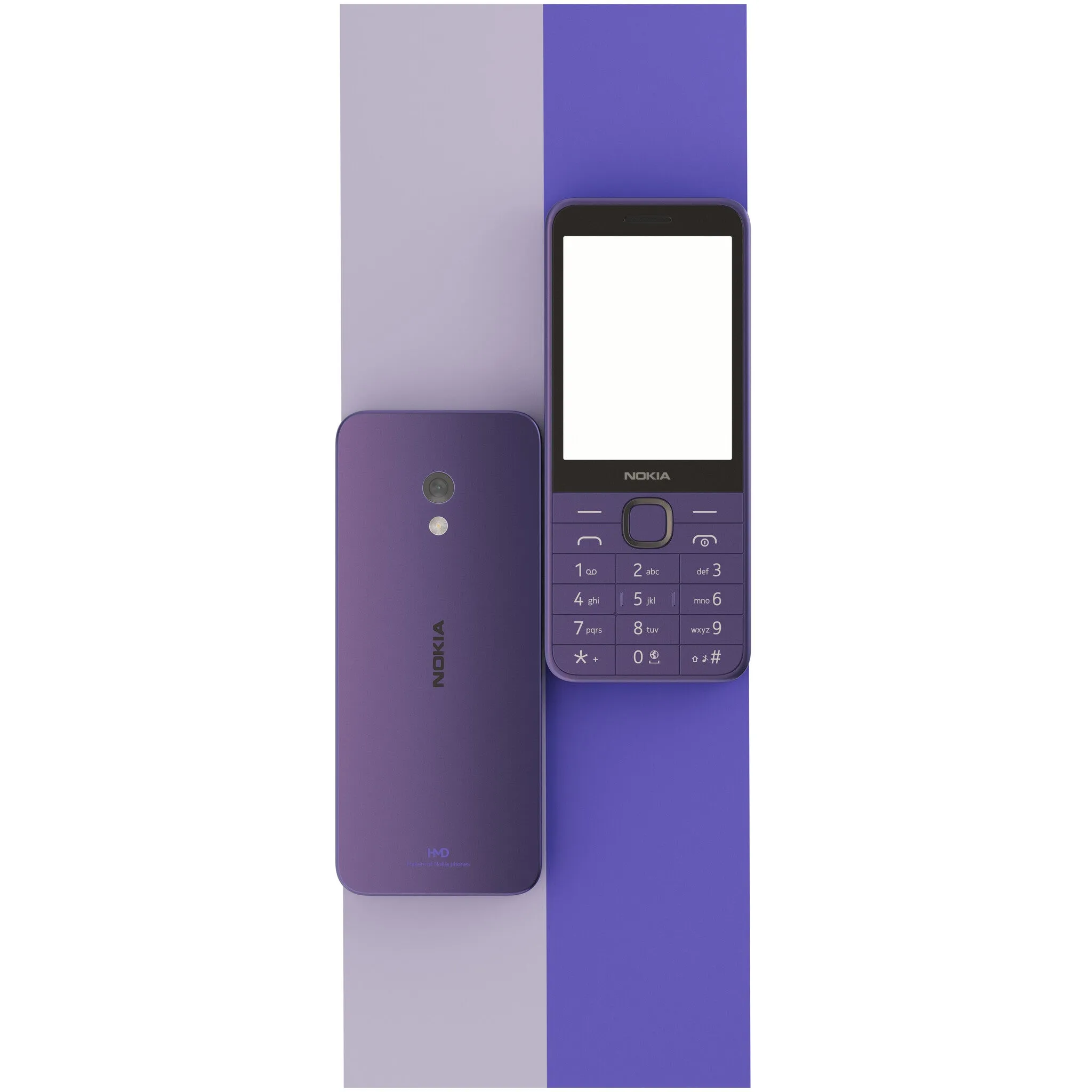 Nokia 235 (2024) - 4G, VoLTE, 2,8", 2MP, 64MB/128MB Purple