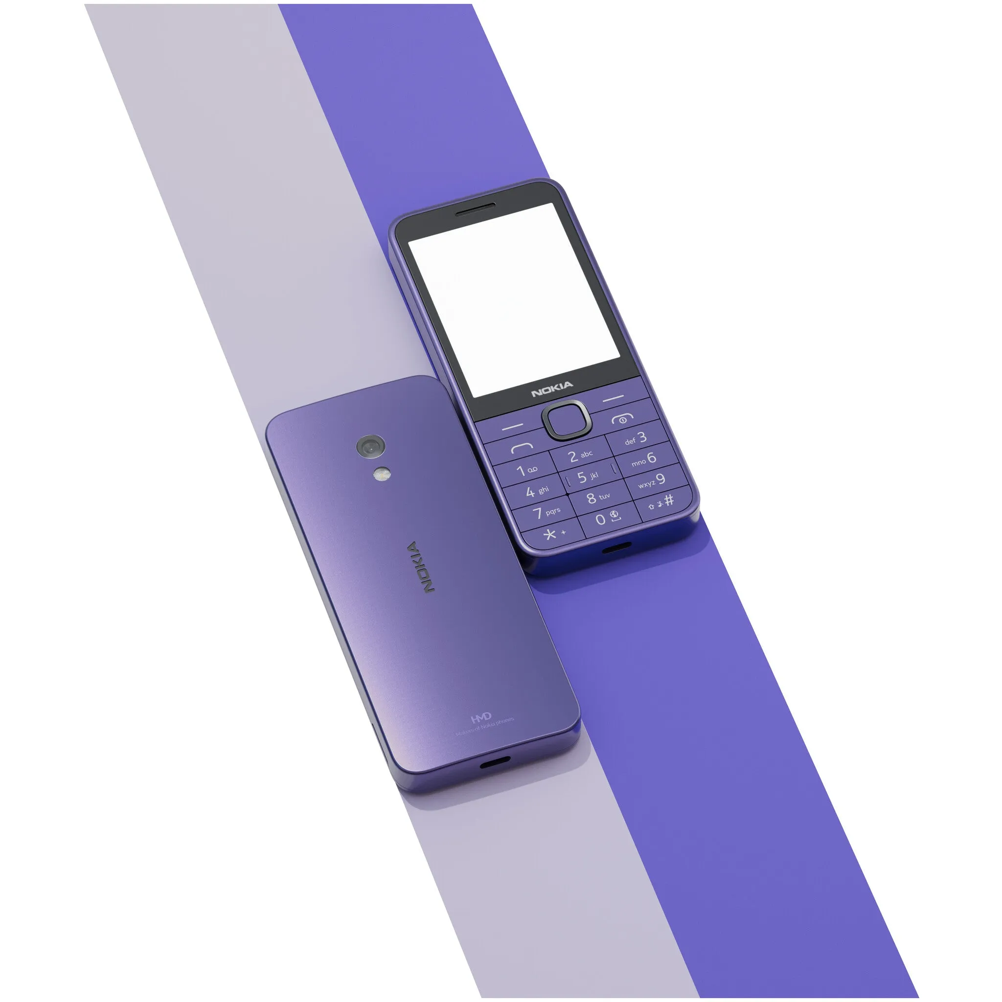 Nokia 235 (2024) - 4G, VoLTE, 2,8", 2MP, 64MB/128MB Purple