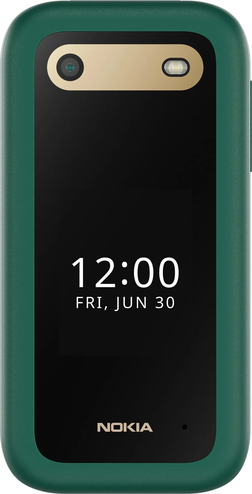 Nokia 2660 Flip - 4G, VoLTE, 2,8" 1,77", 0,3MP, 48MB/128MB, Lush Green