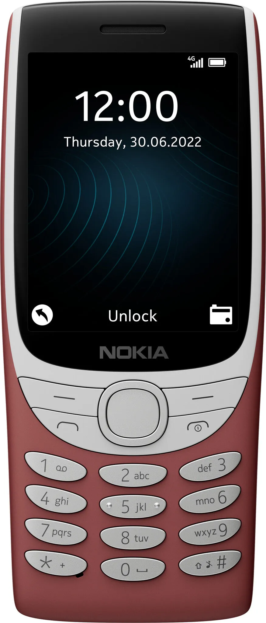 Nokia 8210 4G 7.11 cm (2.8") 107 g Red Feature phone