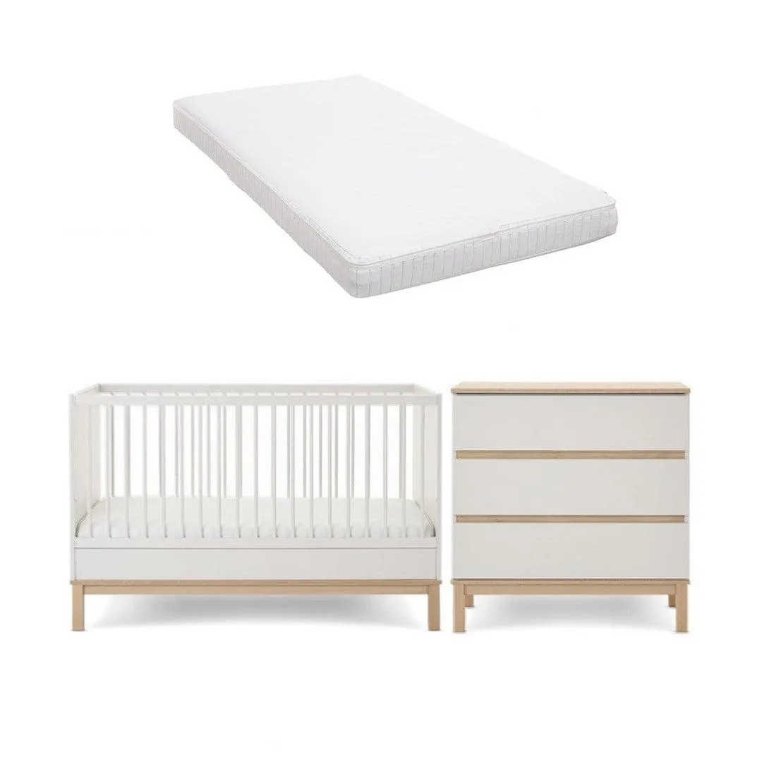 Obaby Astrid 2 Piece Room Set - White