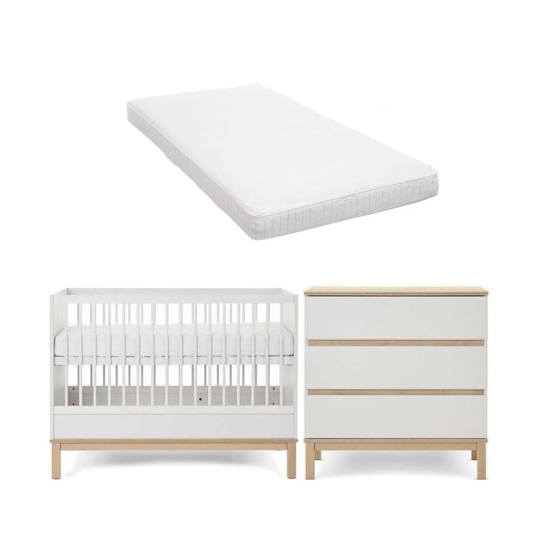 Obaby Astrid Mini 2 Piece Room Set - White