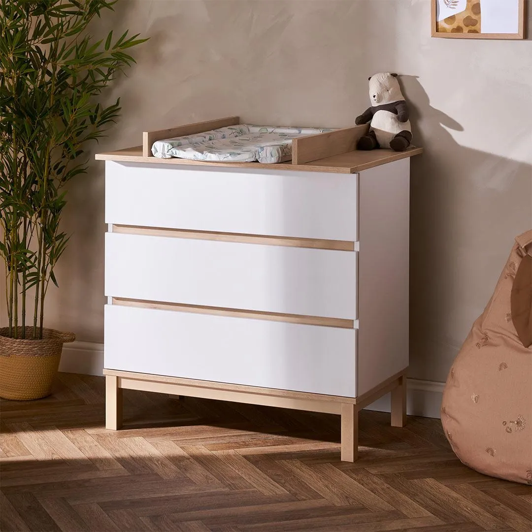 Obaby Astrid Mini 2 Piece Room Set - White