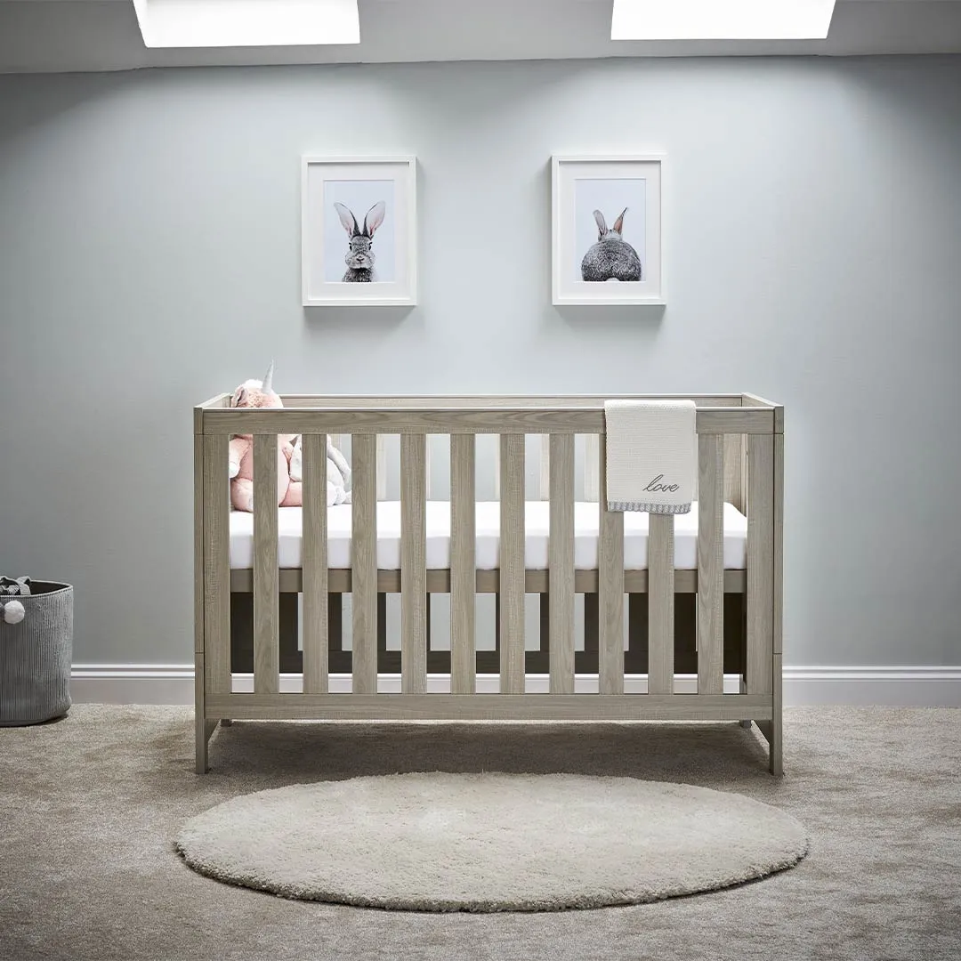 Obaby Nika 3 Piece Room Set - Grey Wash