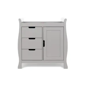 Obaby Stamford Closed Changing Unit - Warm Grey