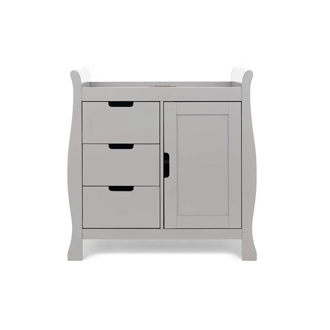 Obaby Stamford Closed Changing Unit - Warm Grey