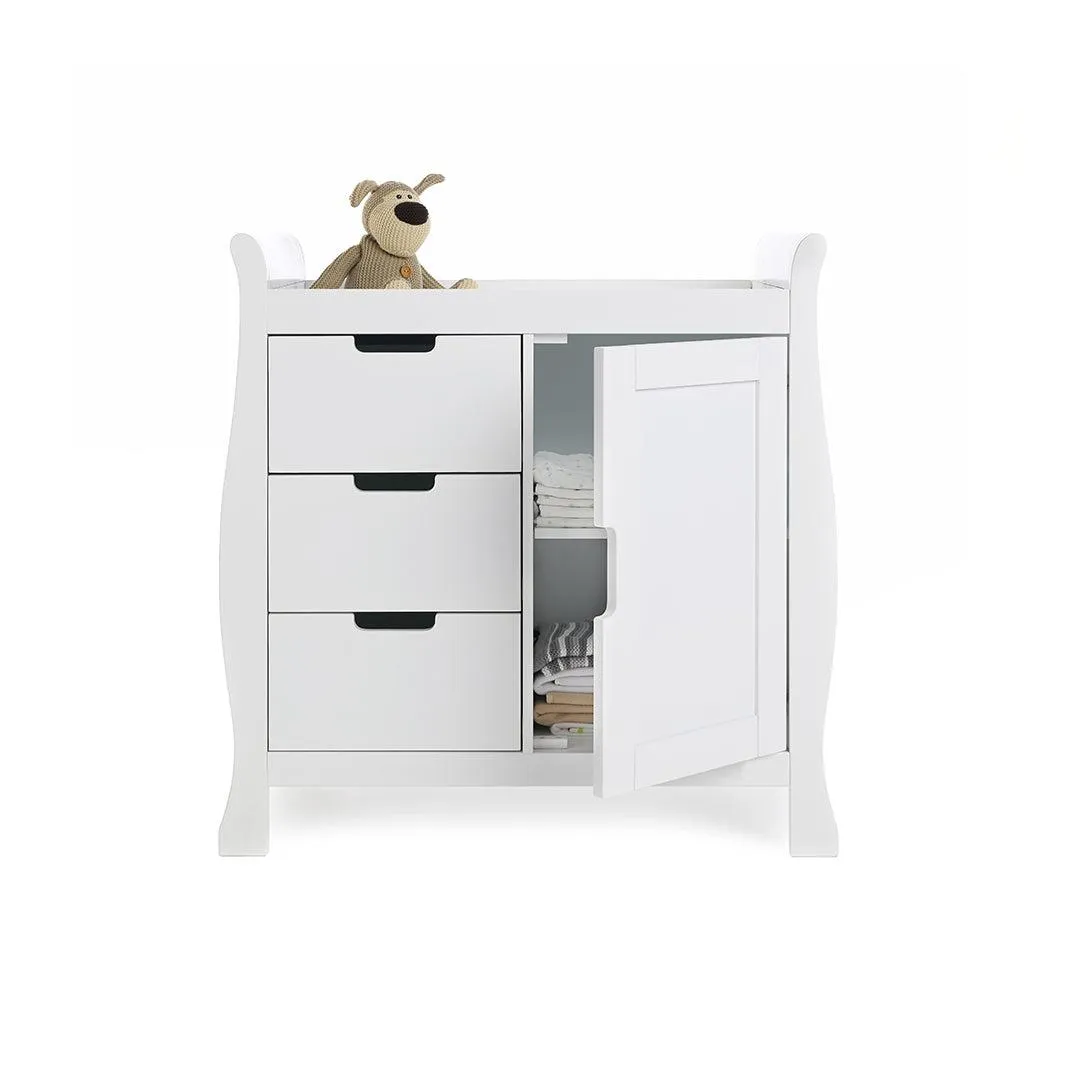 Obaby Stamford Closed Changing Unit - White