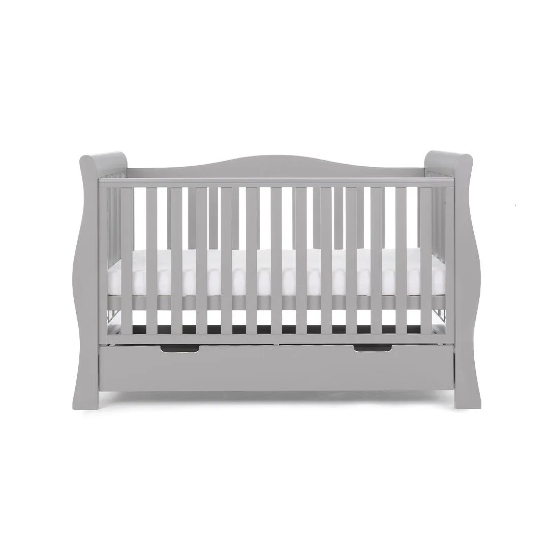 Obaby Stamford Luxe 3 Piece Room Set - Warm Grey