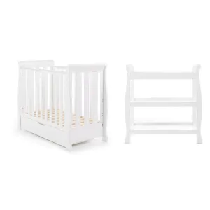 Obaby Stamford Space Saver 2 Piece Room Set - White