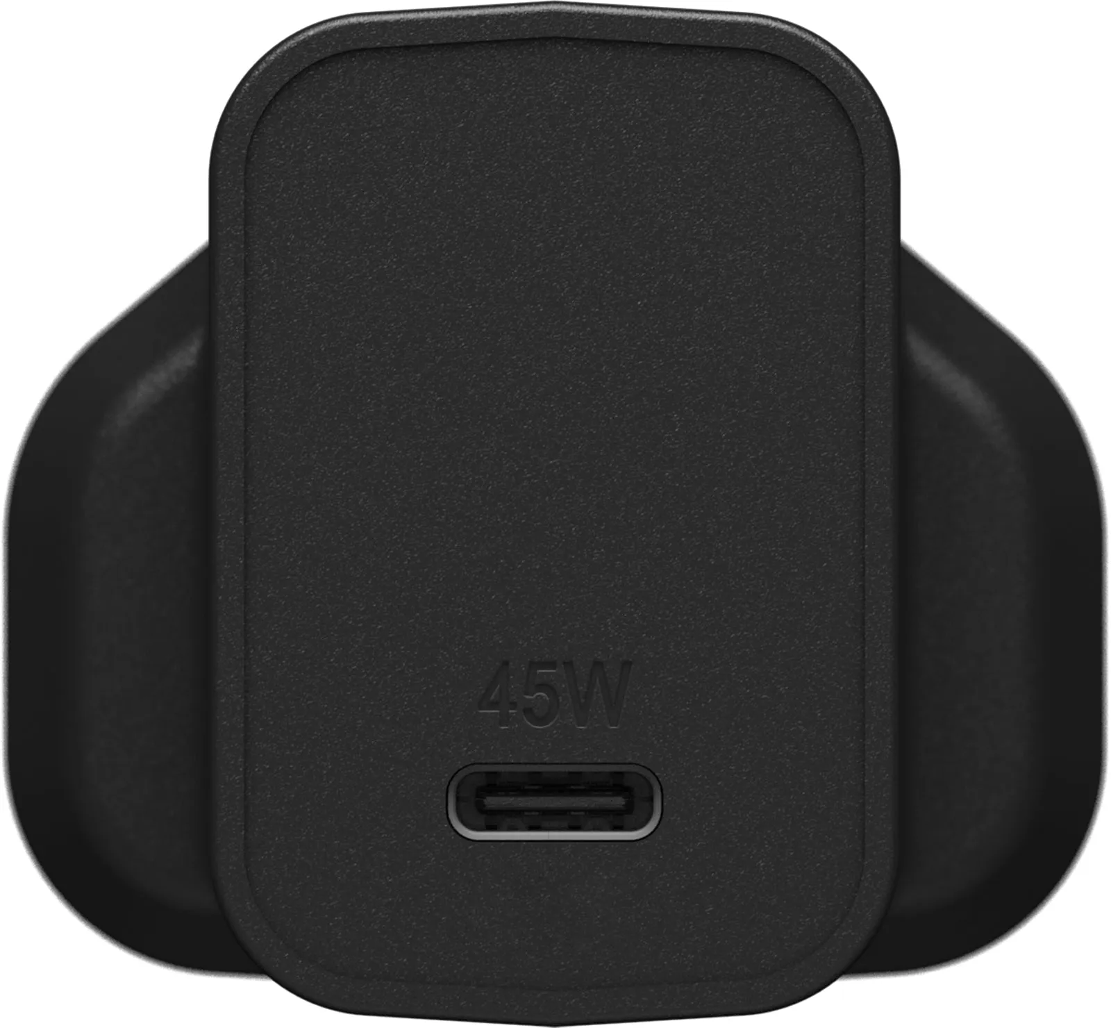 OtterBox USB-C PD GaN UK Wall Charger 45W, USB-C Fast Charger for Smartphone and Tablet, Drop Tested, Rugged, Ultra Durable, Black
