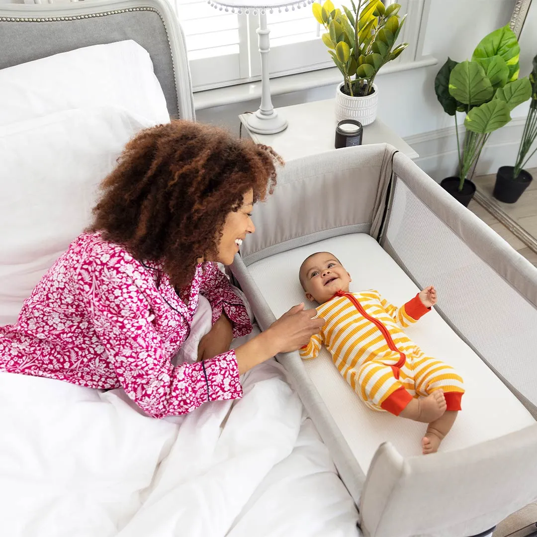 Outlet - Joie Roomie Go Travel Bedside Crib - Clay