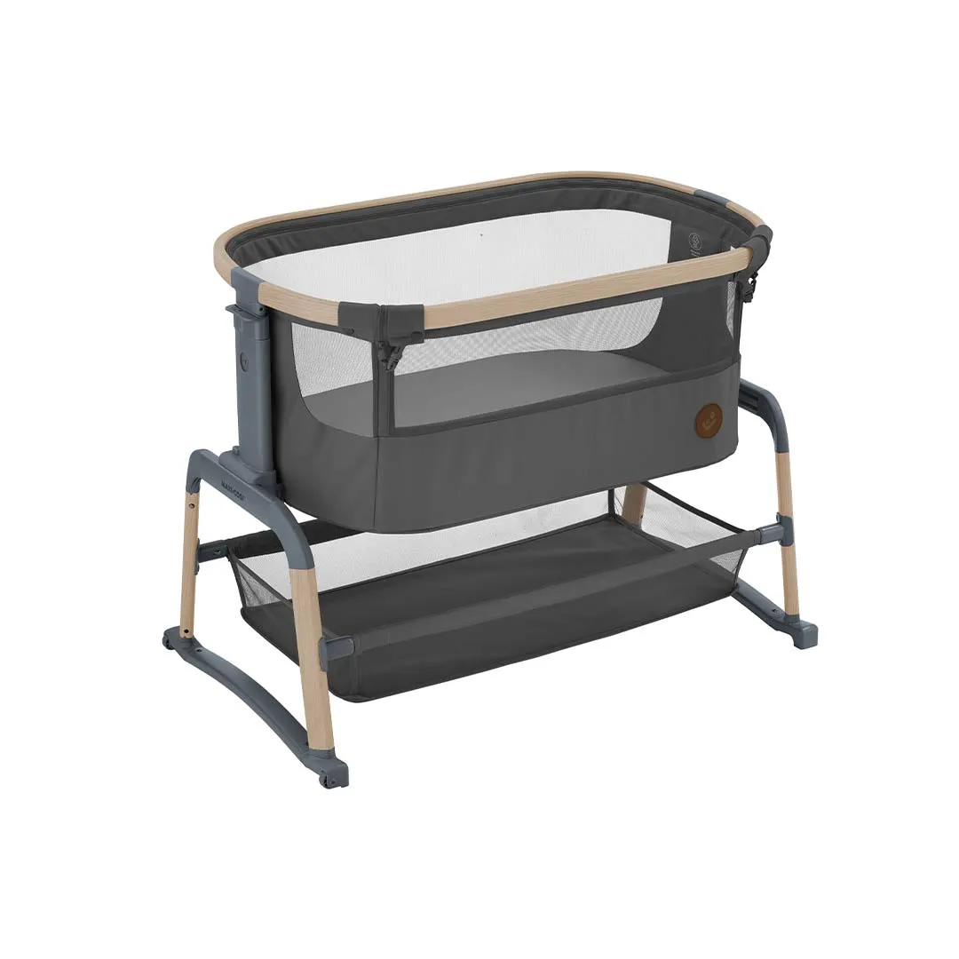 Outlet - Maxi-Cosi Iora Air Beyond Co-Sleeper Crib - Beyond Graphite