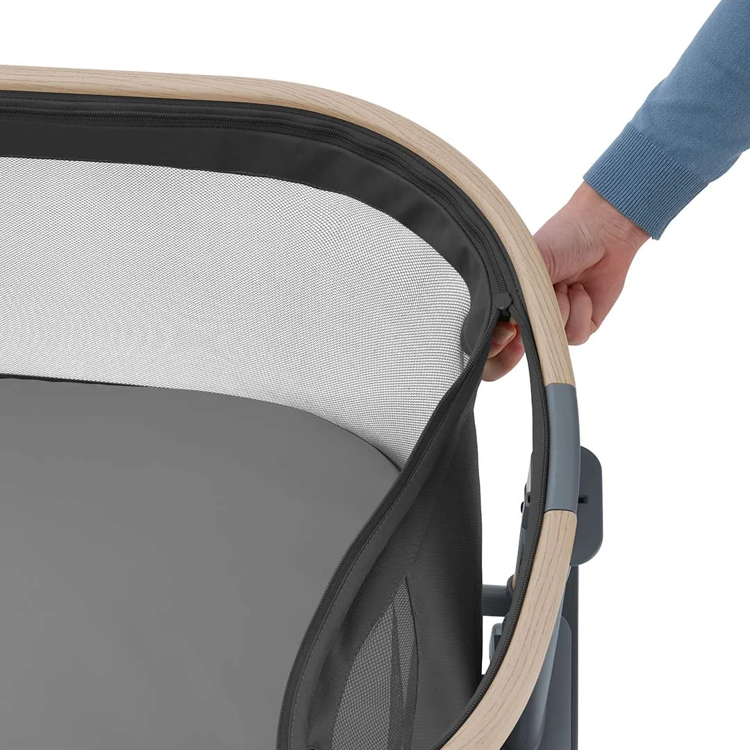 Outlet - Maxi-Cosi Iora Air Beyond Co-Sleeper Crib - Beyond Graphite