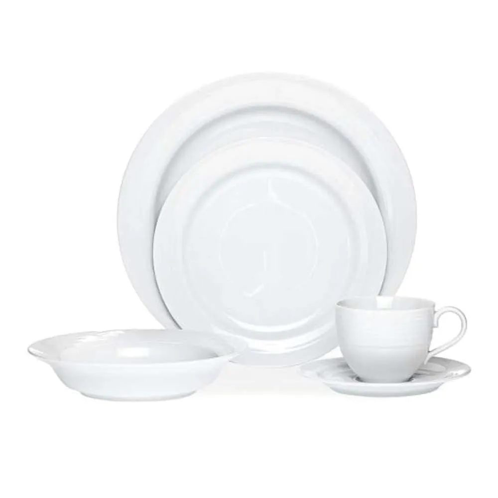 Oxford Daily Unni Colorido White Dinner Set 20pc