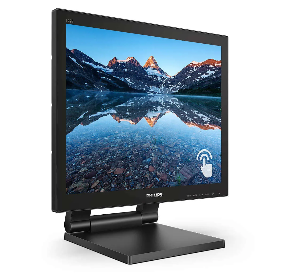 Philips 172B9T/00 17" SXGA Monitor - 60Hz, 1ms, TN, Height Adjustable, Speakers, Black