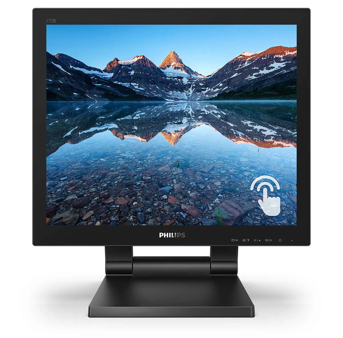 Philips 172B9T/00 17" SXGA Monitor - 60Hz, 1ms, TN, Height Adjustable, Speakers, Black