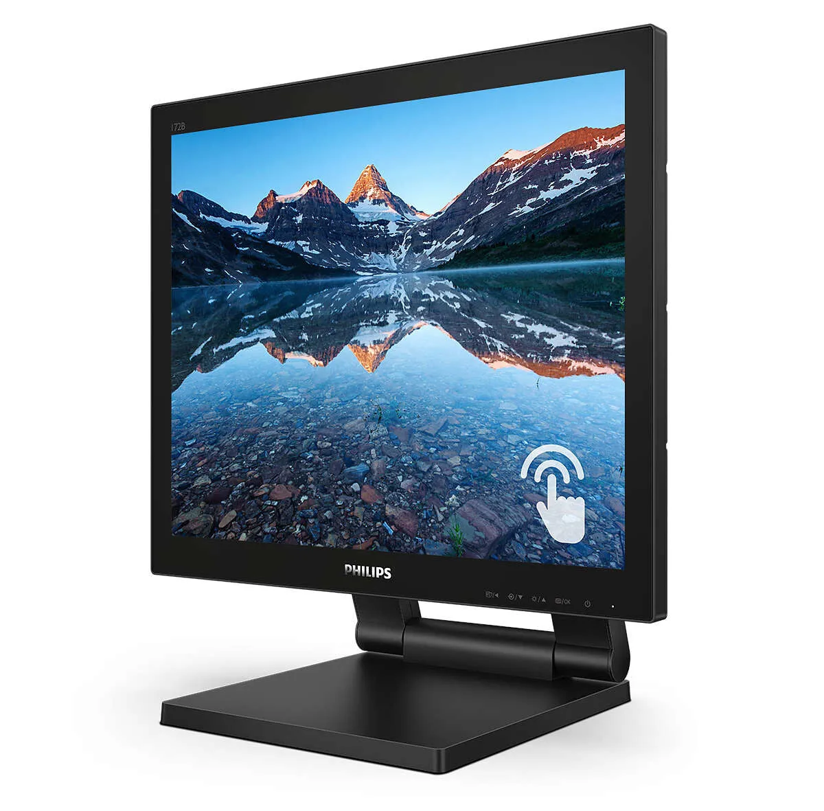Philips 172B9T/00 17" SXGA Monitor - 60Hz, 1ms, TN, Height Adjustable, Speakers, Black