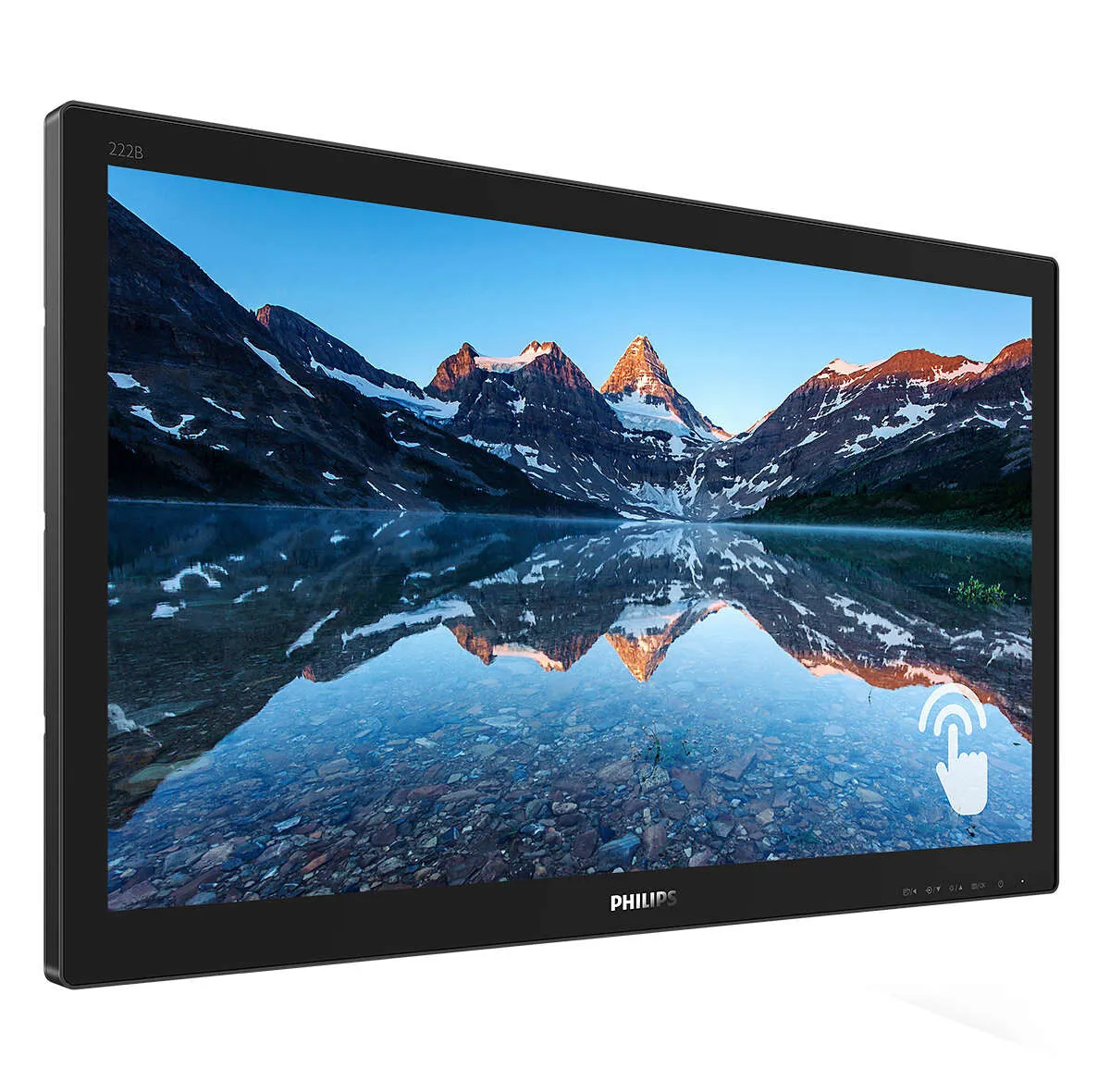 Philips 222B9TN/00 21.5" Full HD Monitor - 60Hz, 1ms, TN, Speakers, Black