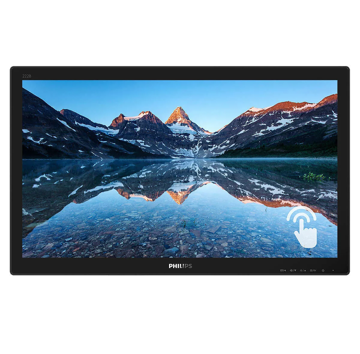 Philips 222B9TN/00 21.5" Full HD Monitor - 60Hz, 1ms, TN, Speakers, Black