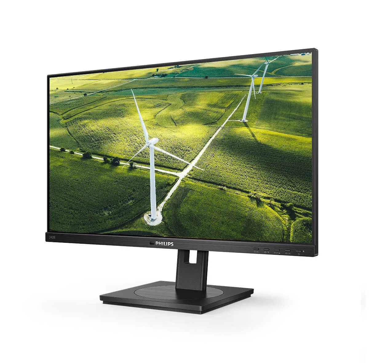 Philips 242B1G/00 23.8" Full HD Monitor - 75Hz, 4ms, IPS, Height Adjustable, Speakers, Black