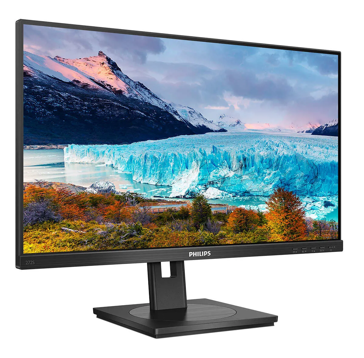 Philips 272S1M/00 27" Full HD Monitor - 75Hz, 4ms, IPS, Adaptive-Sync, Height Adjustable, Speakers, Black