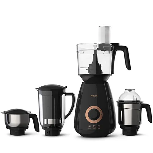 Philips 750 Watt Mixer Grinder with Food Processor Jar - HL7707/01