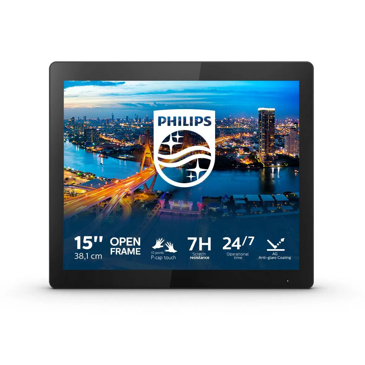 Philips B Line 152B1TFL/00 15" XGA Monitor - 4ms, TN, Black
