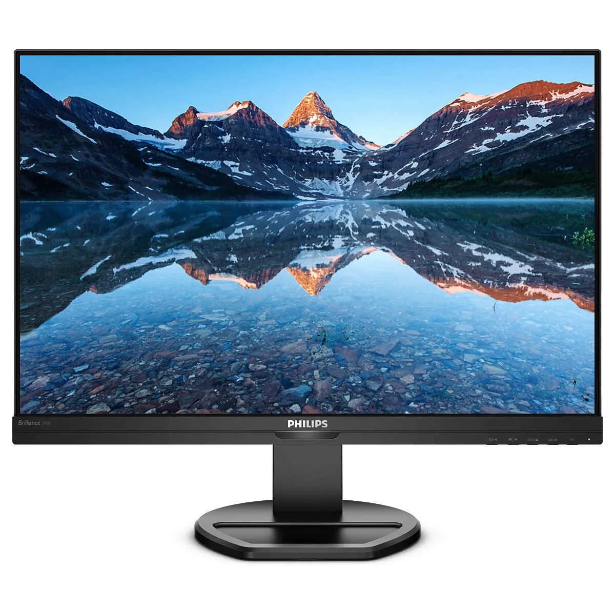 Philips B Line 240B9/00 24.1" WUXGA Monitor - 75Hz, 4ms, IPS, Height Adjustable, Speakers, Black