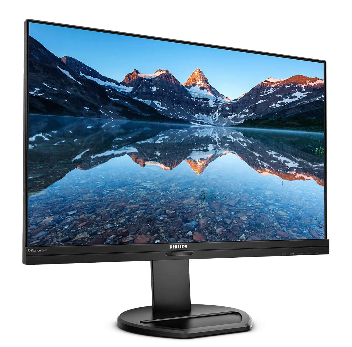Philips B Line 240B9/00 24.1" WUXGA Monitor - 75Hz, 4ms, IPS, Height Adjustable, Speakers, Black