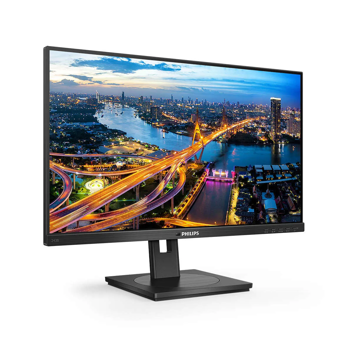 Philips B Line 243B1/00 23.8" Full HD Monitor - 75Hz, 4ms, IPS, Height Adjustable, Speakers, Black