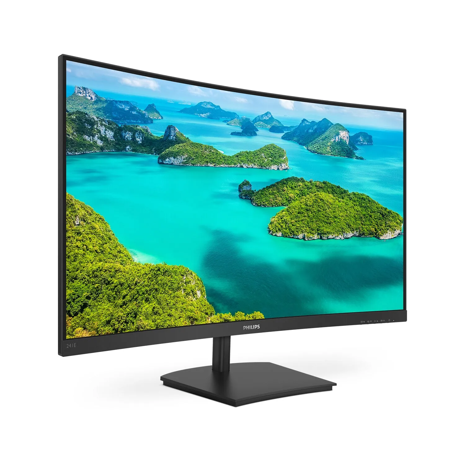 Philips E Line 241E1SC/00 23.6" Full HD Curved Gaming Monitor - 75Hz, 4ms, VA, AMD FreeSync, Black