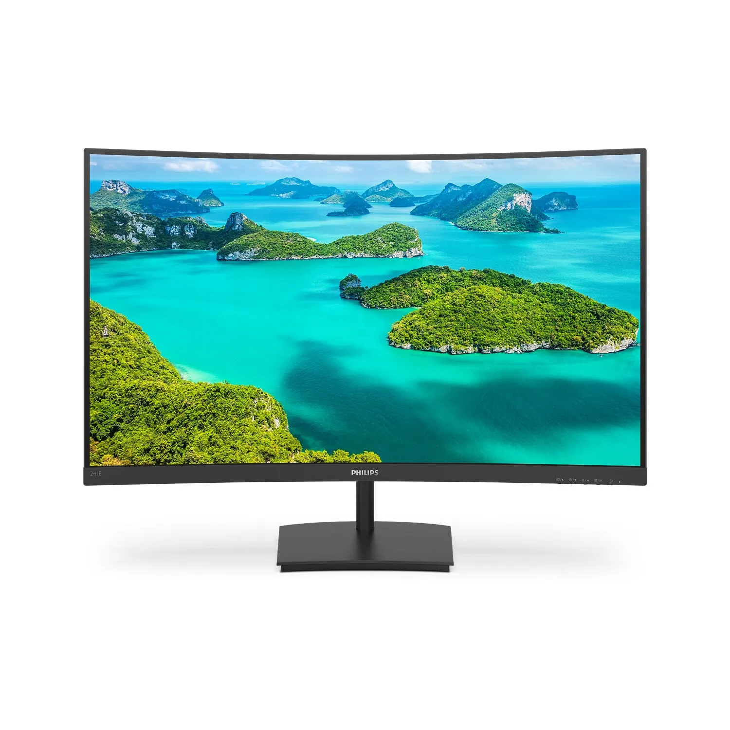 Philips E Line 241E1SC/00 23.6" Full HD Curved Gaming Monitor - 75Hz, 4ms, VA, AMD FreeSync, Black