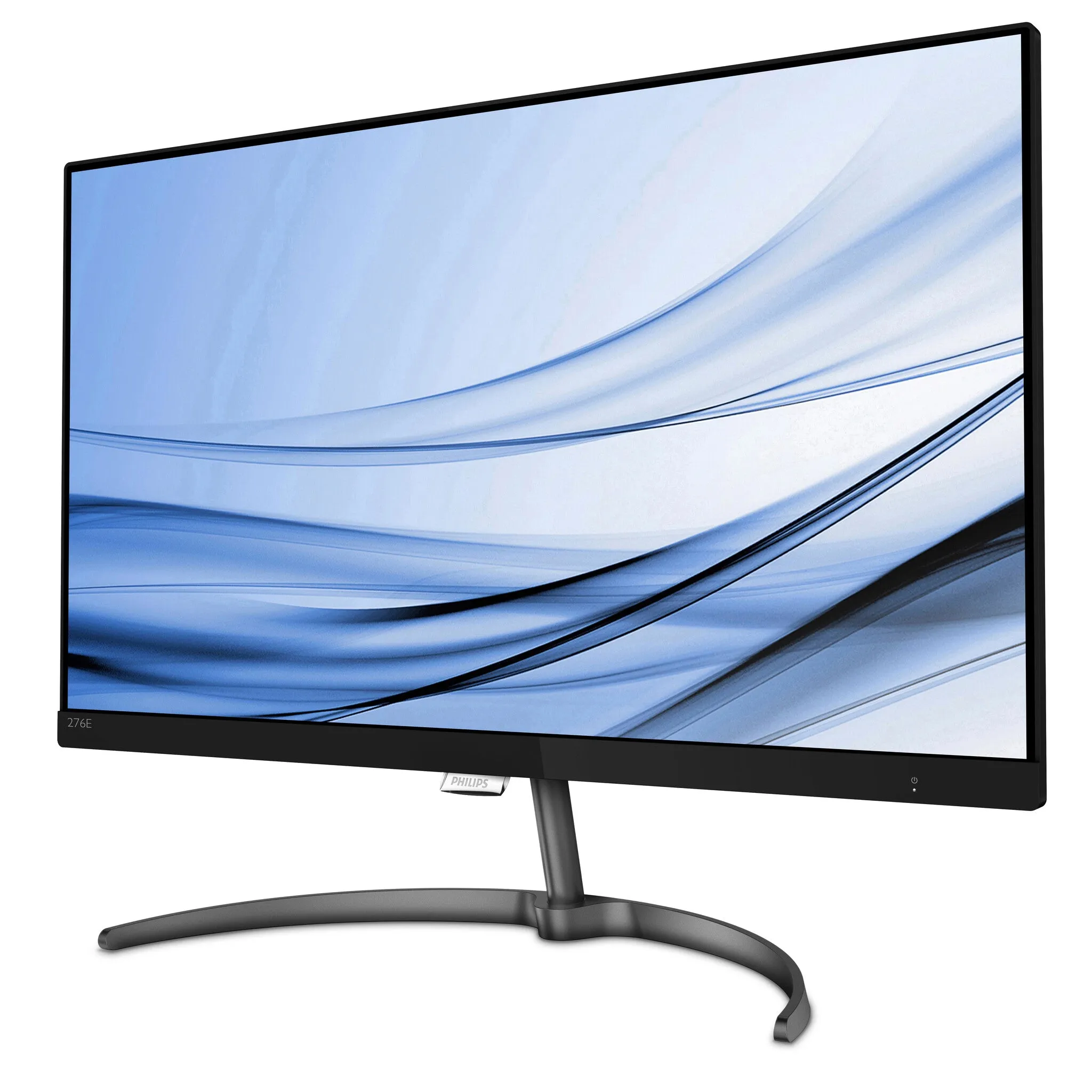 Philips E Line 276E8VJSB/00 27" 4K Ultra HD Monitor - 60Hz, 5ms, IPS, Black and Metallic