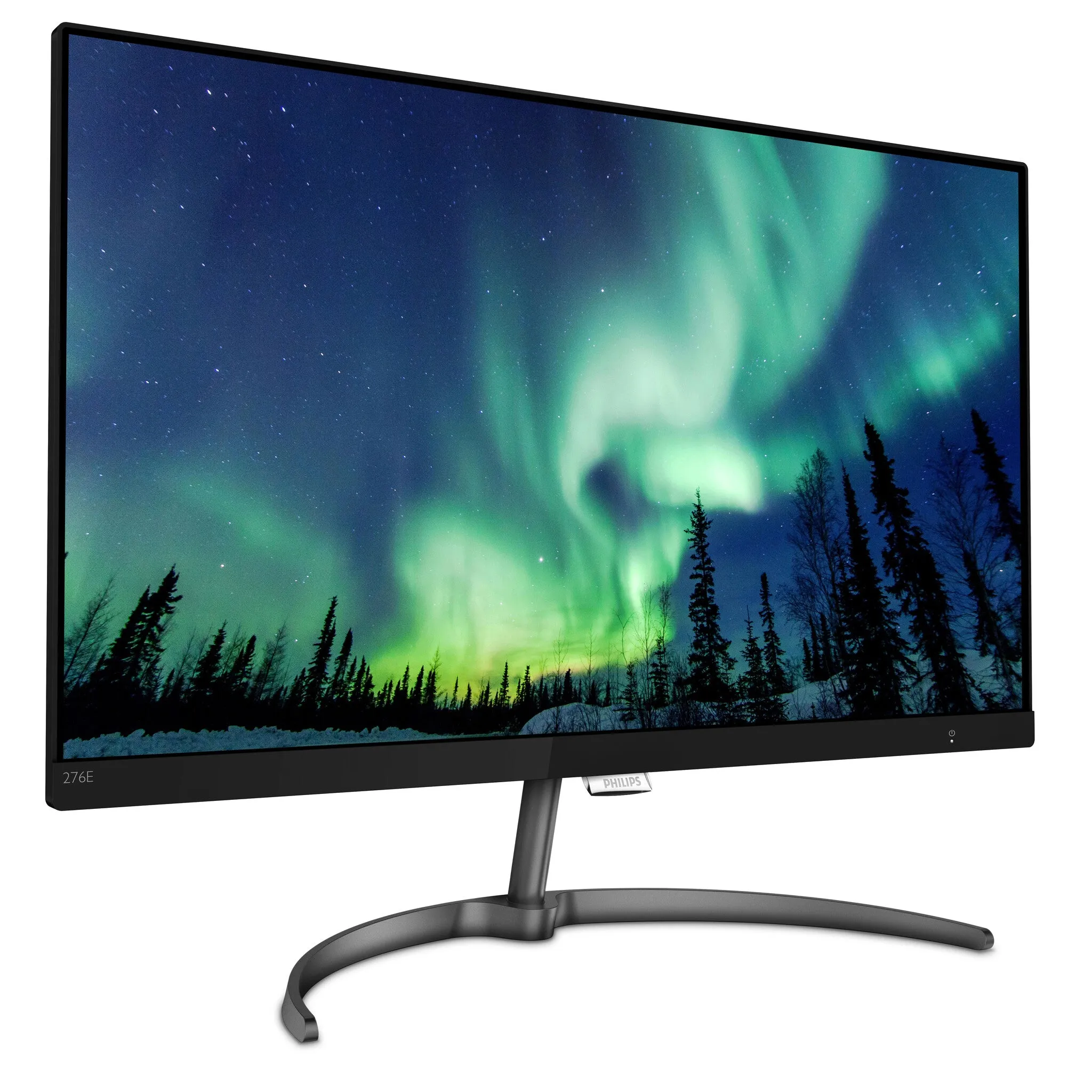 Philips E Line 276E8VJSB/00 27" 4K Ultra HD Monitor - 60Hz, 5ms, IPS, Black and Metallic