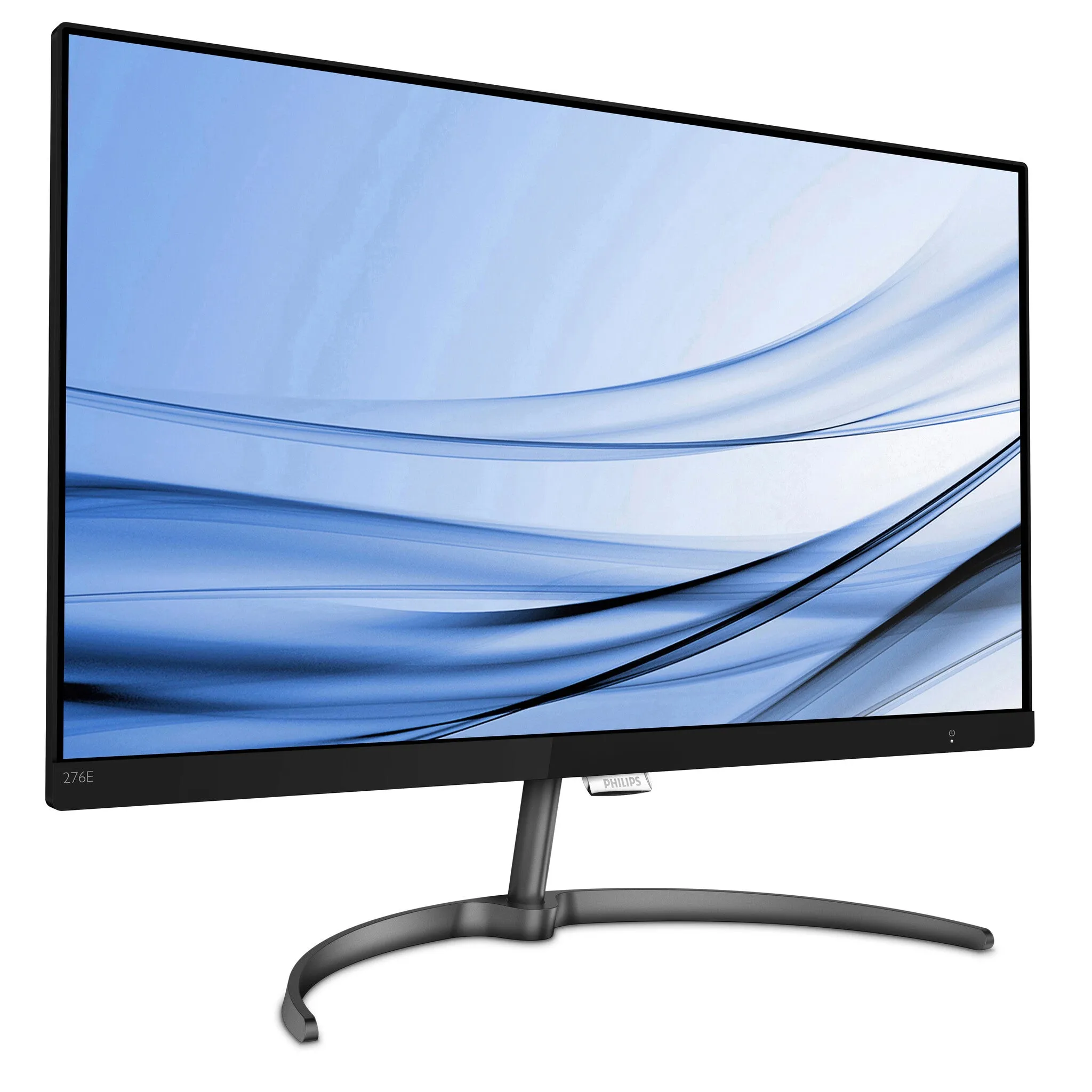 Philips E Line 276E8VJSB/00 27" 4K Ultra HD Monitor - 60Hz, 5ms, IPS, Black and Metallic