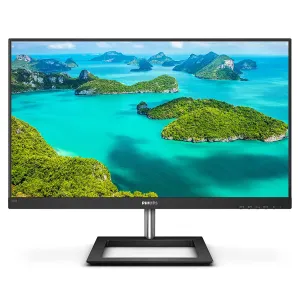 Philips E Line 278E1A/00 27" 4K Ultra HD Monitor - 60Hz, 4ms, IPS, Height Adjustable, Speakers, Black
